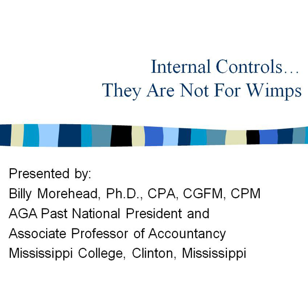 Internal Controls Training
